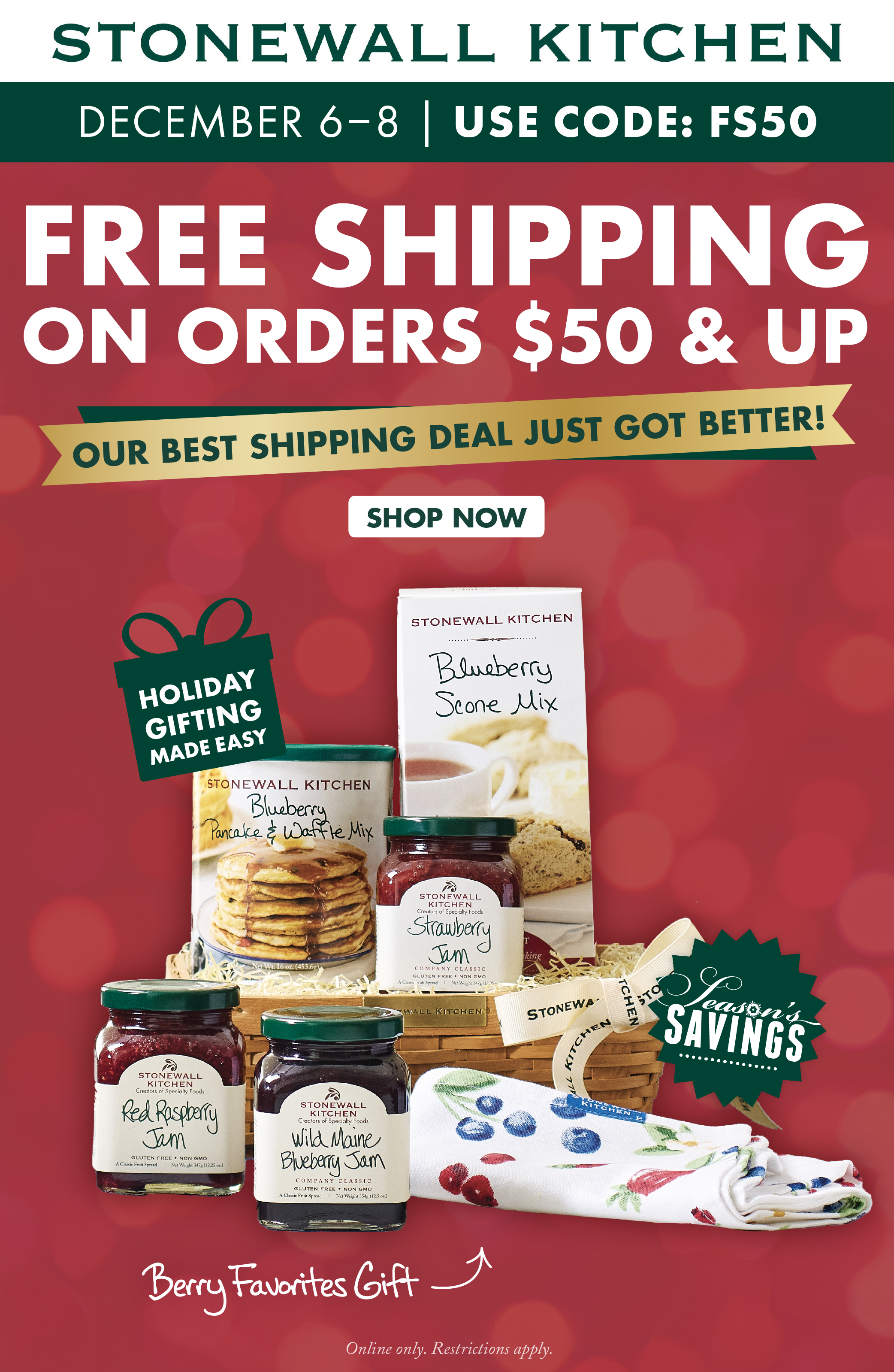 Free Shipping!