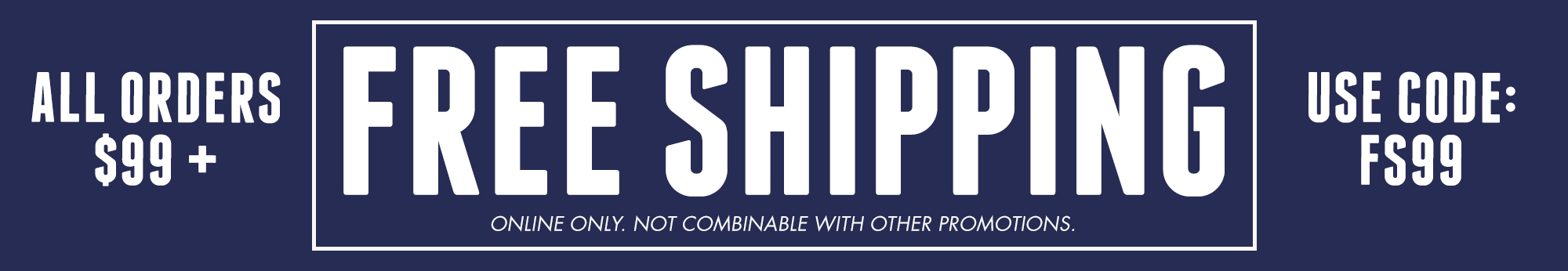 Enjoy Free Shipping on Orders 79+ | Use Code: FS79 - Online only. Not combinable with other promotions.