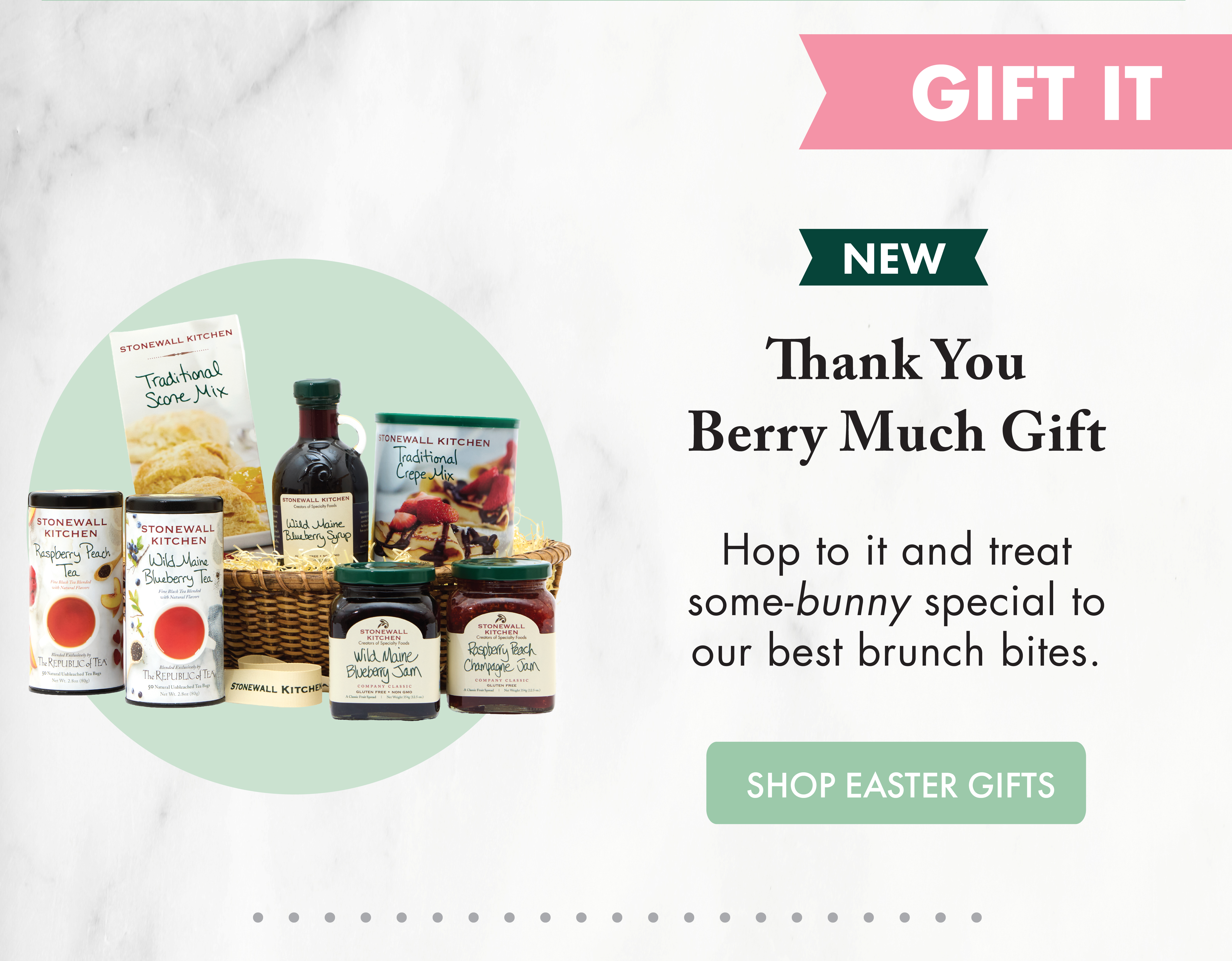 [Gift It] New Thank You Berry Much Gift Hop to it and treat some-bunny special to our best brunch bites. Shop Easter Gifts