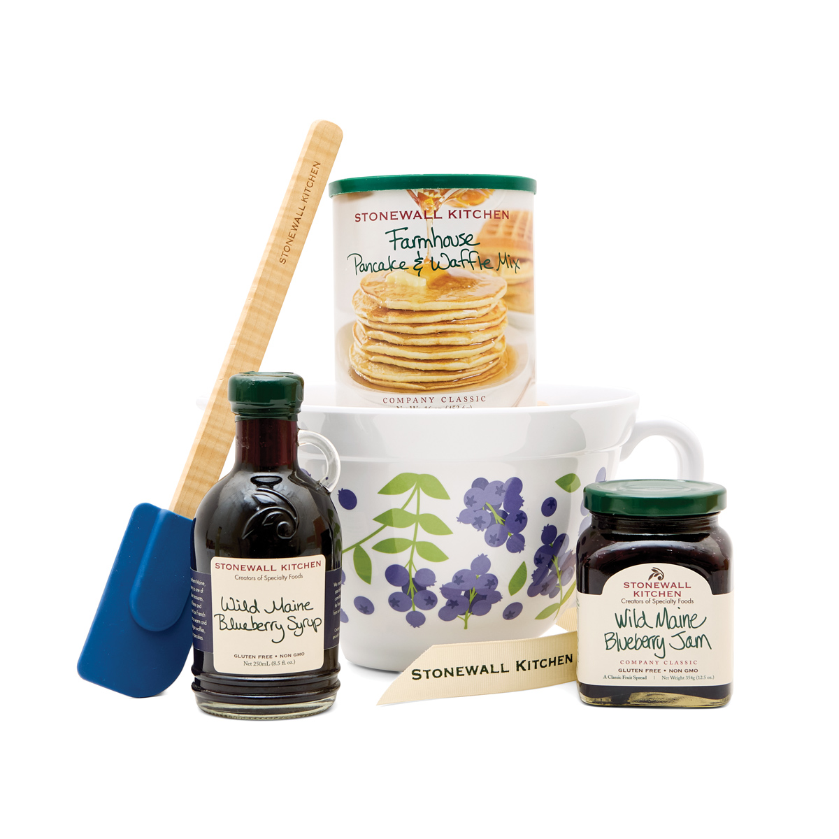 Image of Blueberry Breakfast Batter Bowl Gift