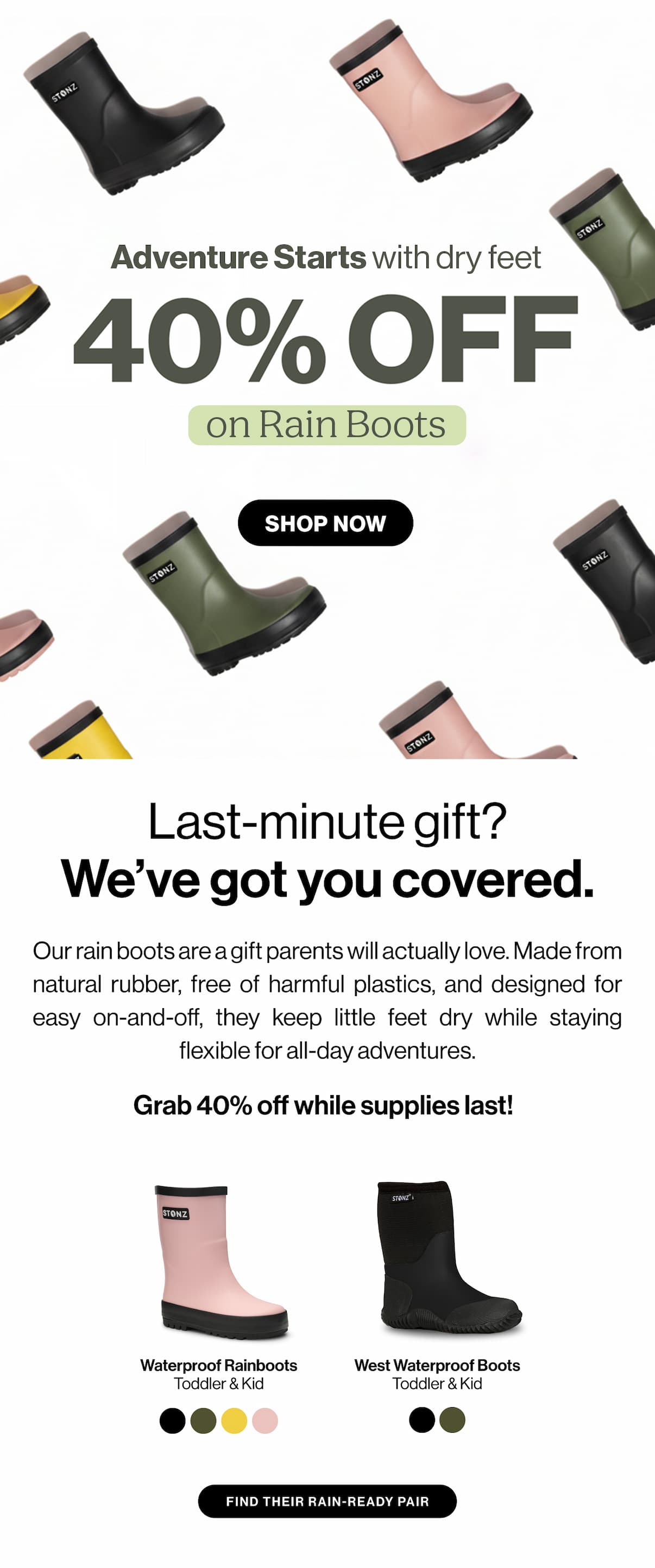 Shop Rain boots