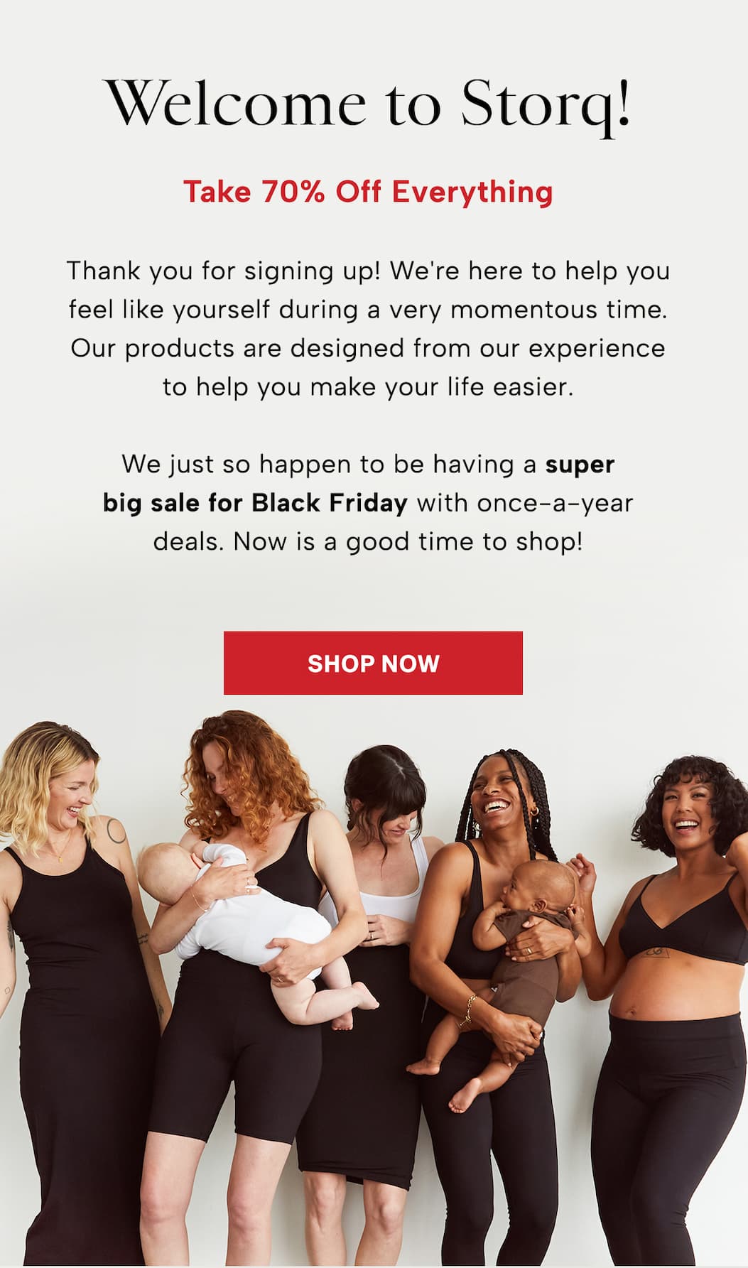 Welcome to Storq! Take 70% off everything! 