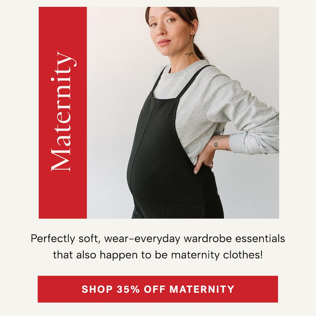 Shop 35% off maternity