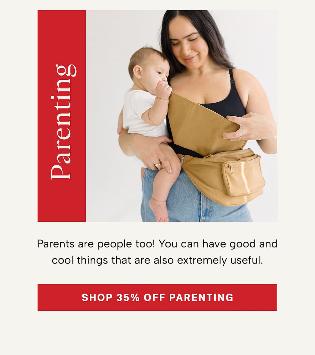 Shop 35% off parenting