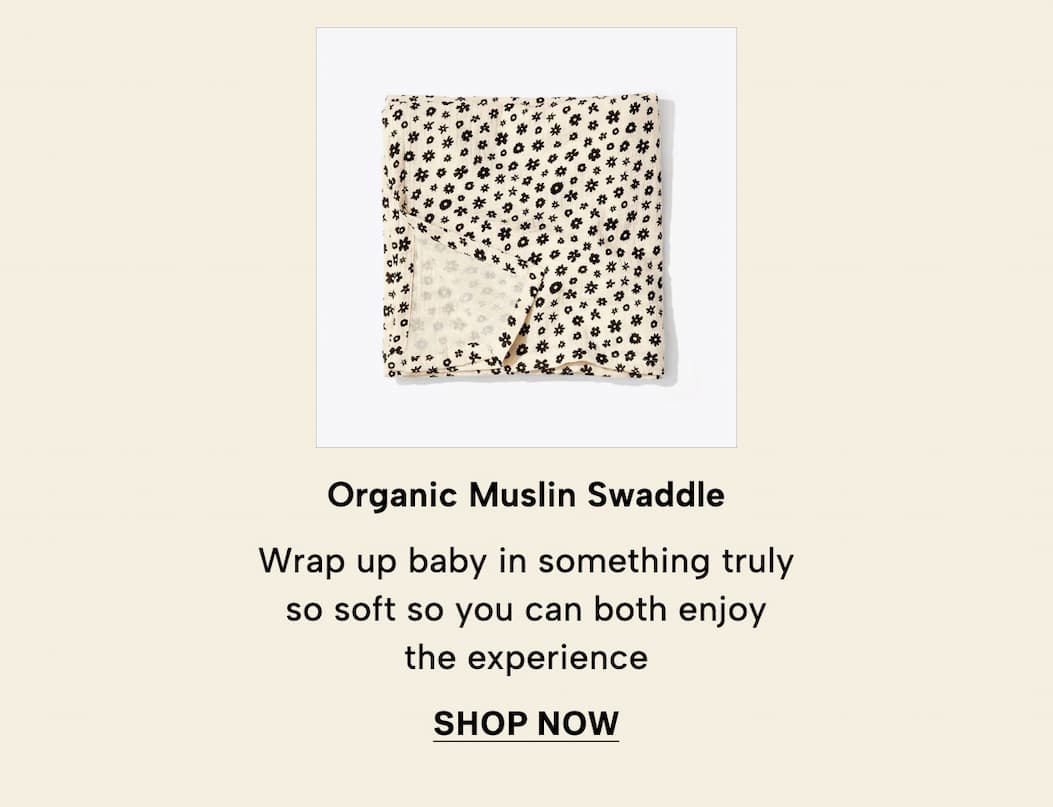Organic Muslin Swaddle
