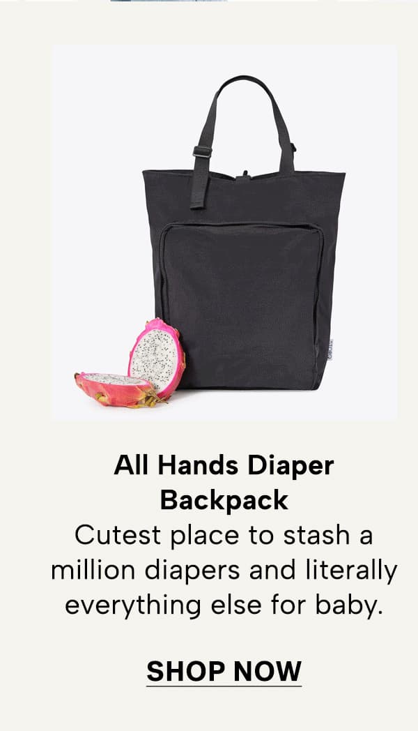 All Hands Diaper Backpack