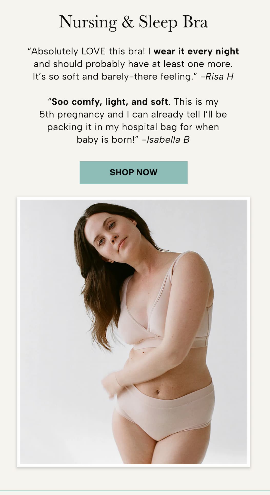 Deluxe Nursing & Sleep Bra