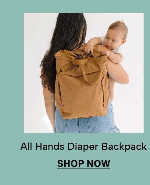 All Hands Diaper Backpack