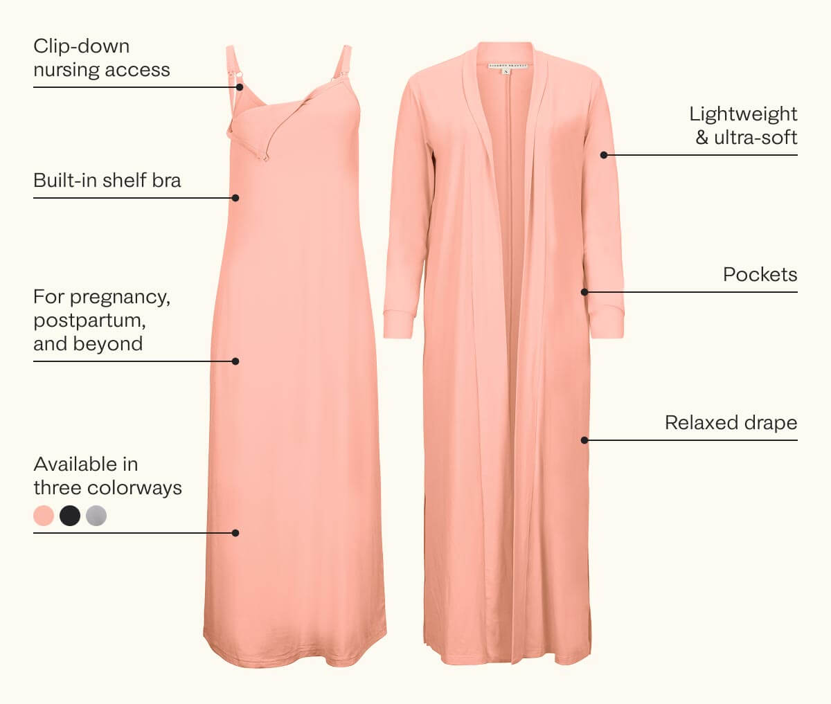 Bundle and save on this soft, stylish set.