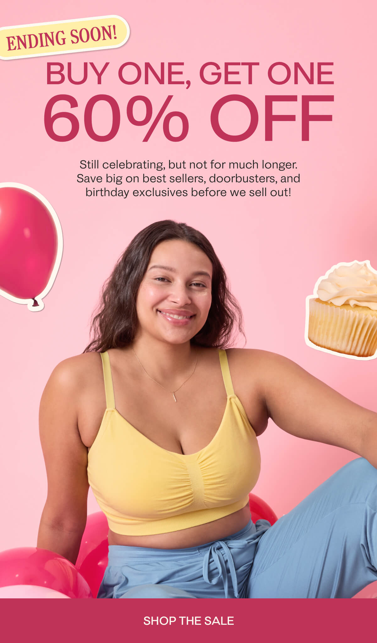 Buy One, Get One 60% Off Ends Soon!