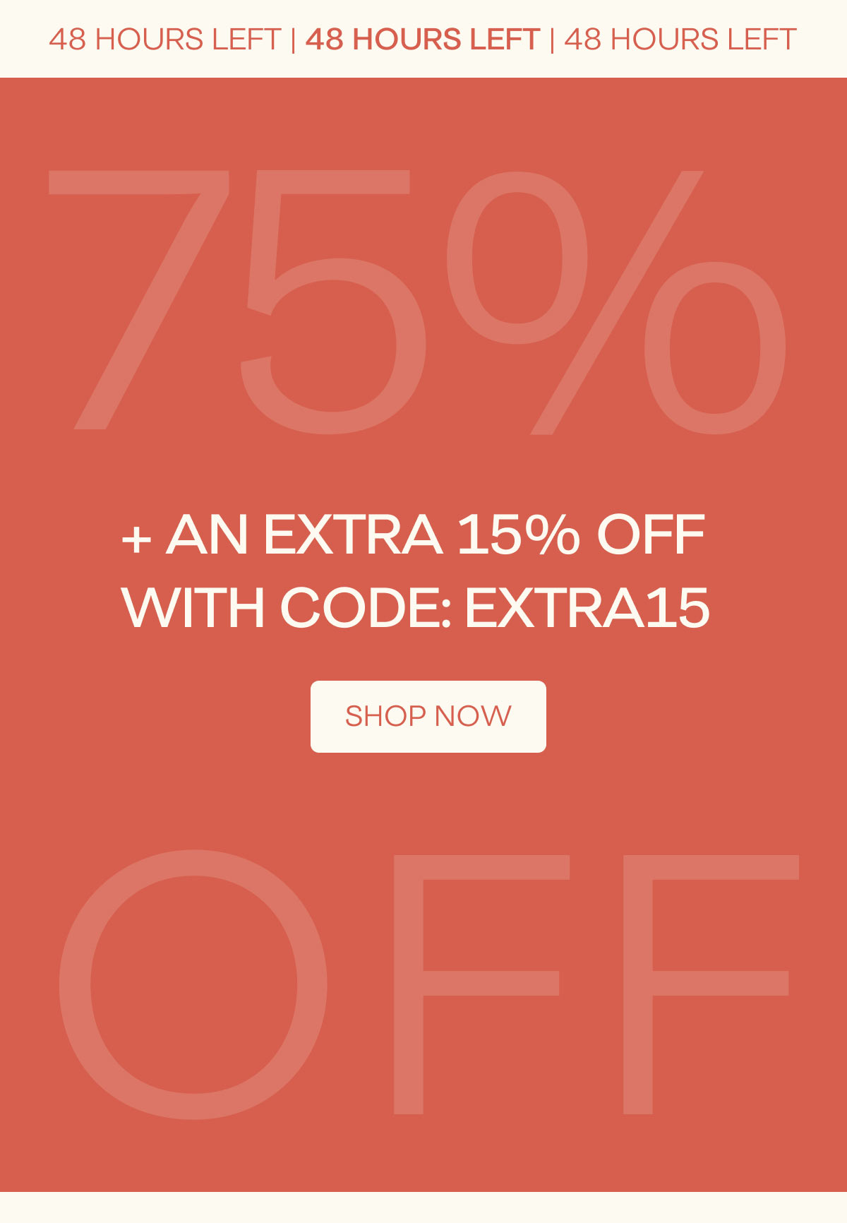 Spring Clearance Event