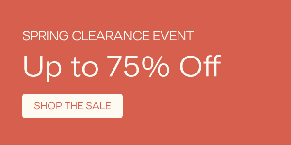 Spring Clearance Event