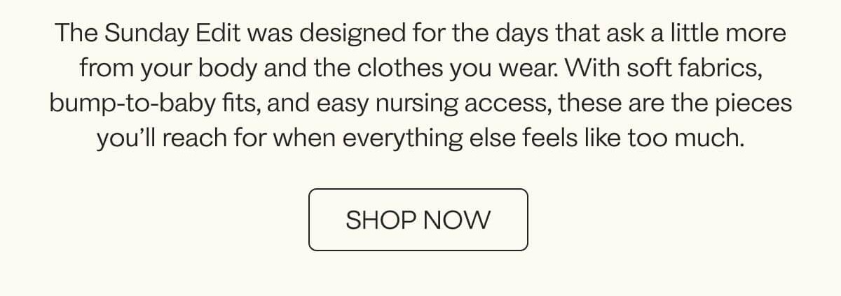 The Sunday Edit: Made to Feel Like You