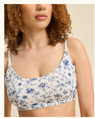 French Terry Maternity & Nursing Bralette