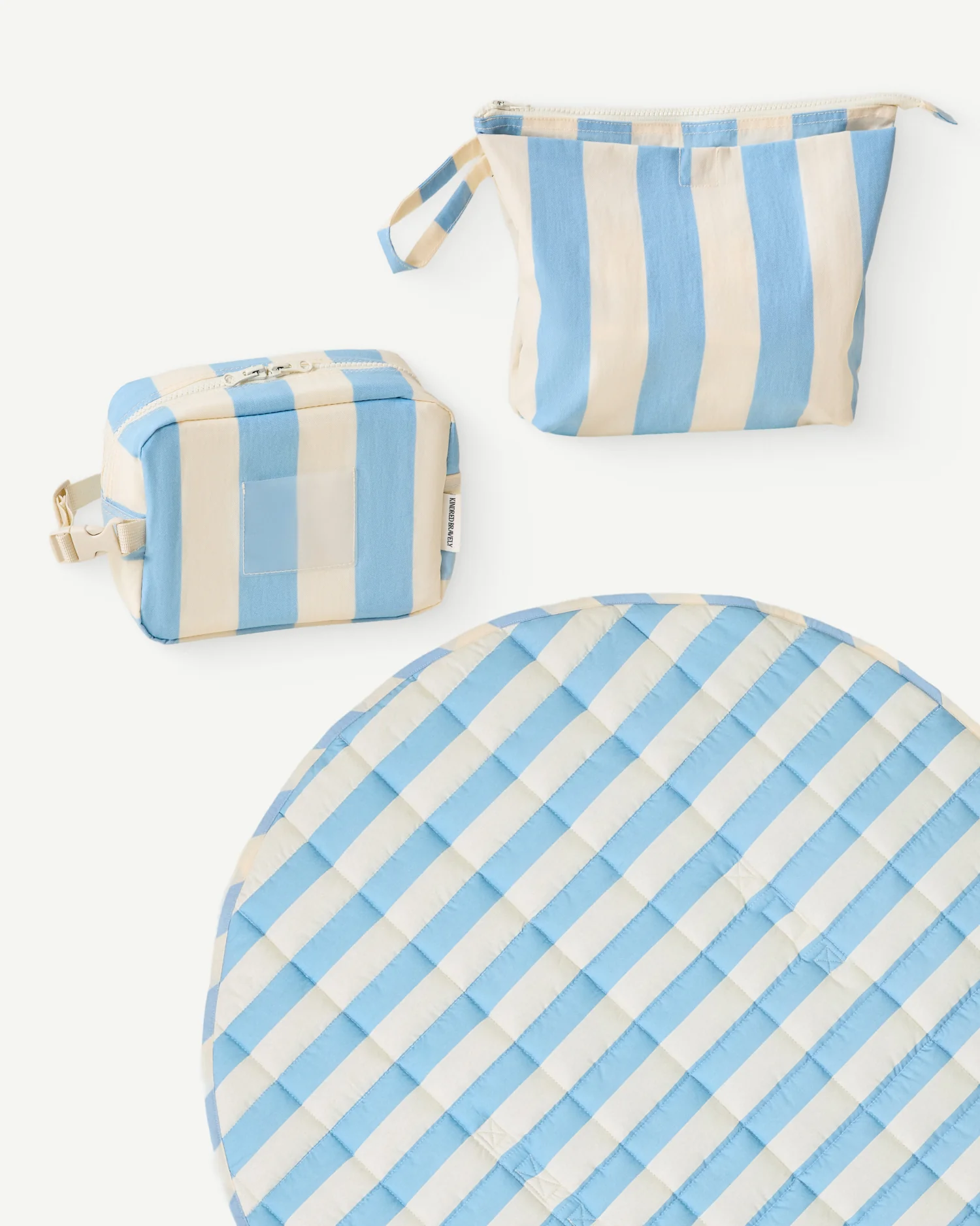 Image of On the Go Bundle | Blue Wide Stripe