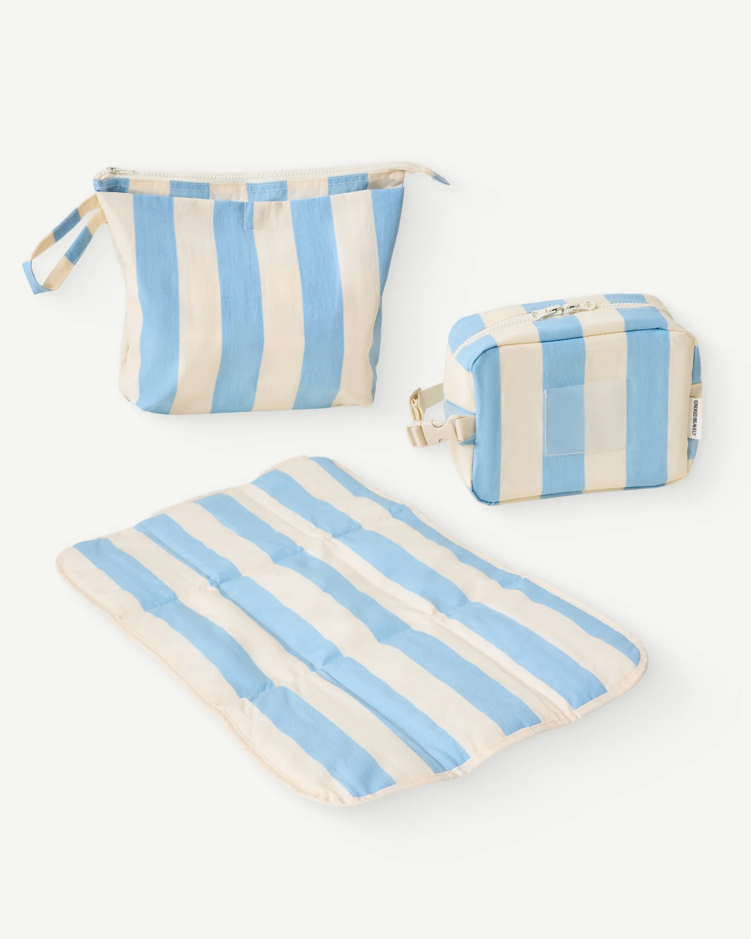 Image of On the Go Mini Bundle | Blue Wide Stripe