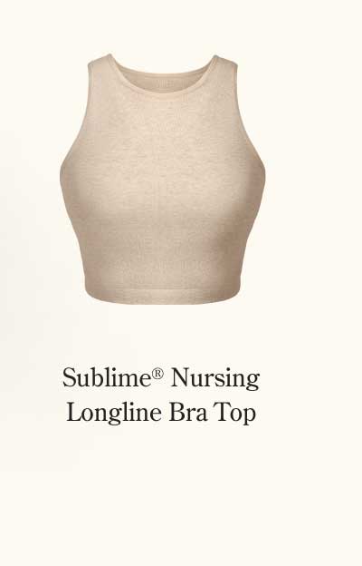 Sublime Nursing Longline Bra Top