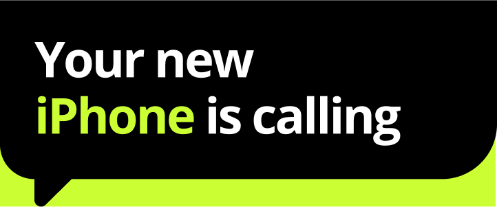 Your new iPhone is calling