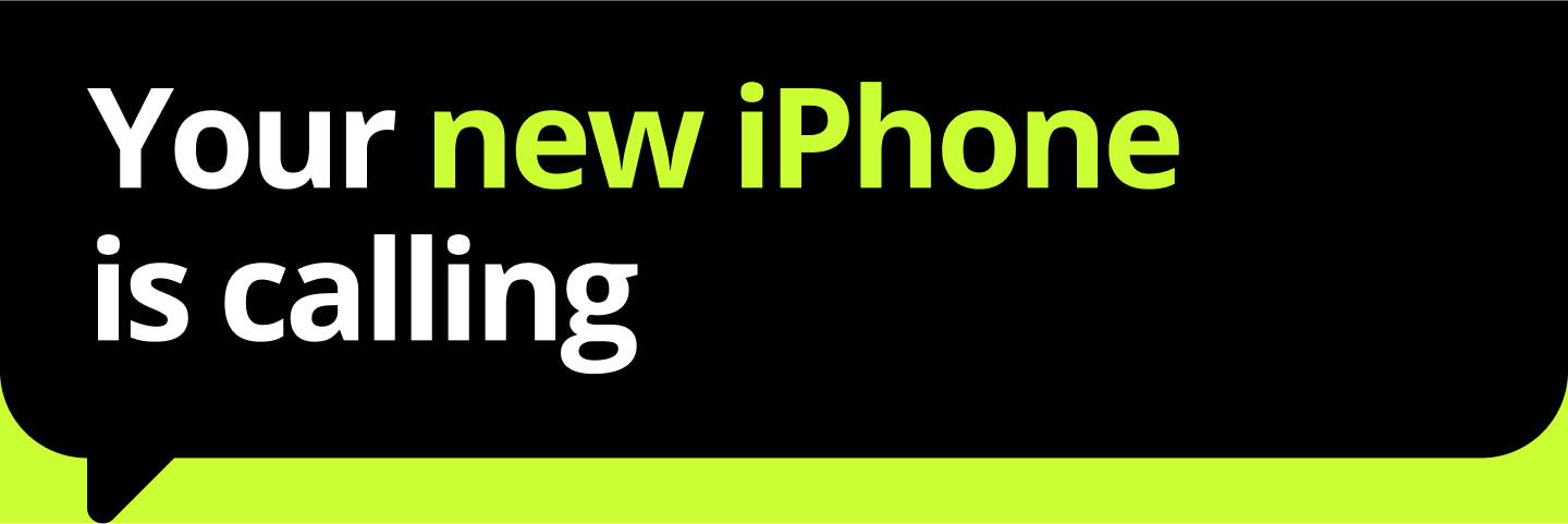 Your new iPhone is calling