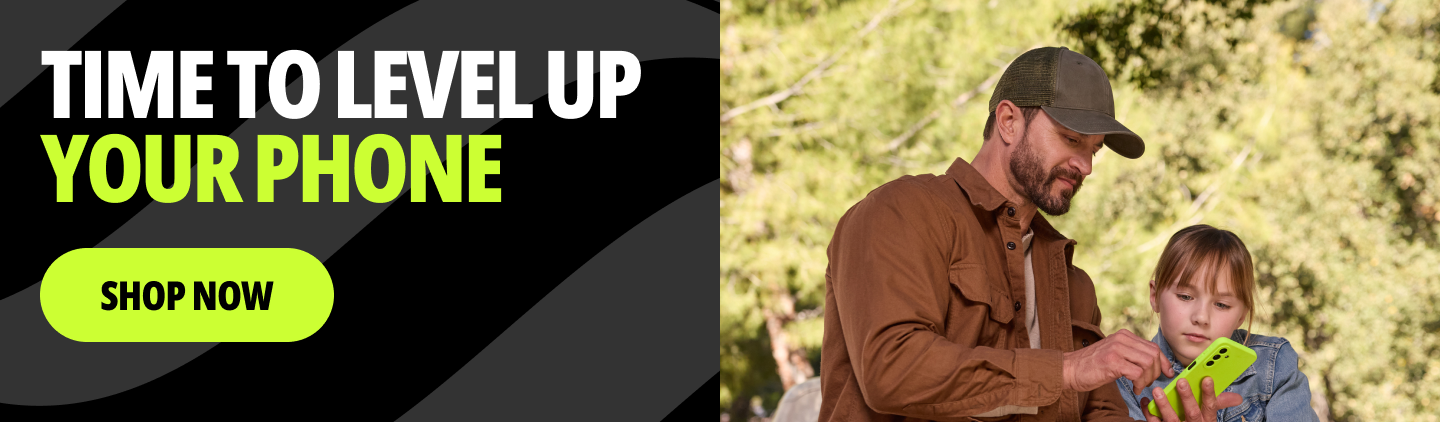 Time to level up your phone. Shop now.