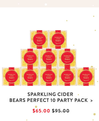 Sparkling Cider Bears Perfect 10 Party Pack