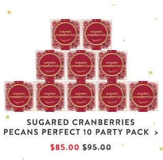 Sugared Cranberries Perfect 10 Party Pack