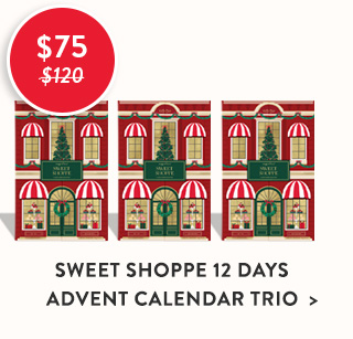 Sweet Shoppe 12 Days Advent Calendar Trio