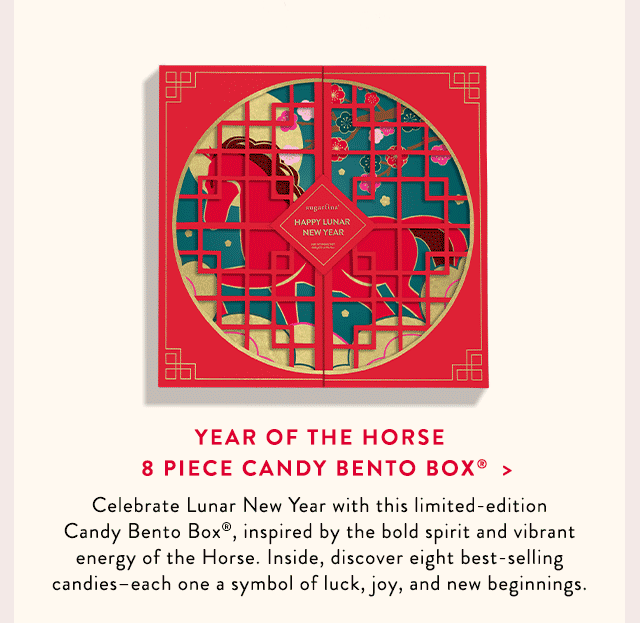 Year of the Horse 8 Piece Candy Bento Box®