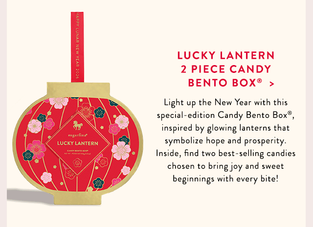 Lucky Lantern 2 Piece Candy Bento Box®
