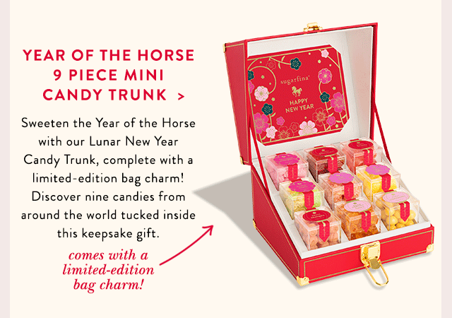 Year of the Horse 9 Piece Mini Candy Trunk