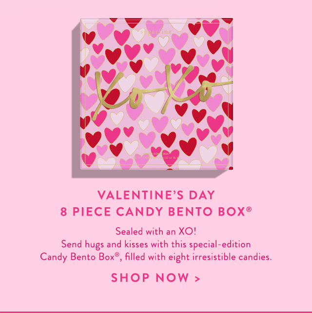 Valentine's Day 8 Piece Candy Bento Box®
