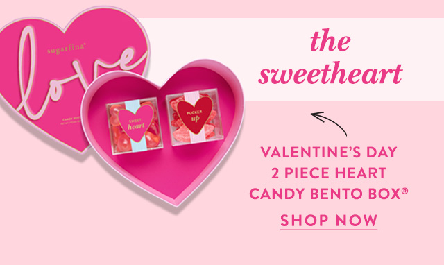 Valentine's Day 2 Piece Heart Candy Bento Box®