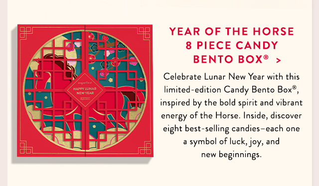 Year of the Horse 8 Piece Candy Bento Box®