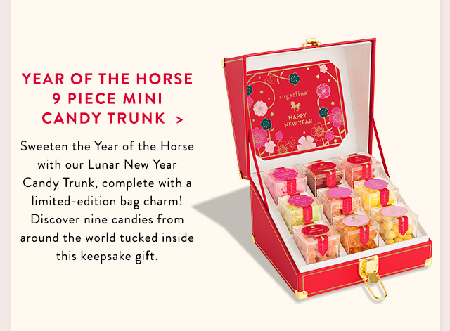 Year of the Horse 9 Piece Mini Candy Trunk