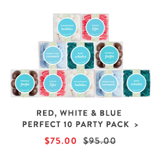 Red, White & Blue Perfect 10 Party Pack