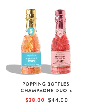 Popping Bottles Champagne Duo