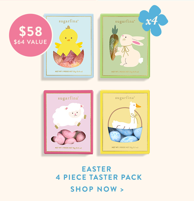 Easter 4 Piece Taster Piece Pack