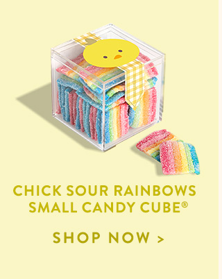 Chick Sour Rainbows Small Candy Cubes®