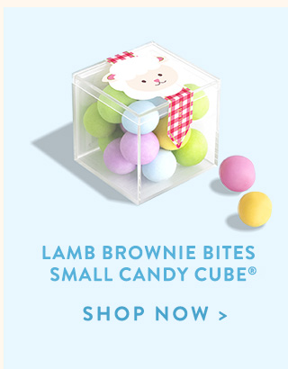 Lamb Brownie Bites Small Candy Cubes®
