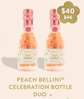 Peach Bellini® Celebration Bottle Duo