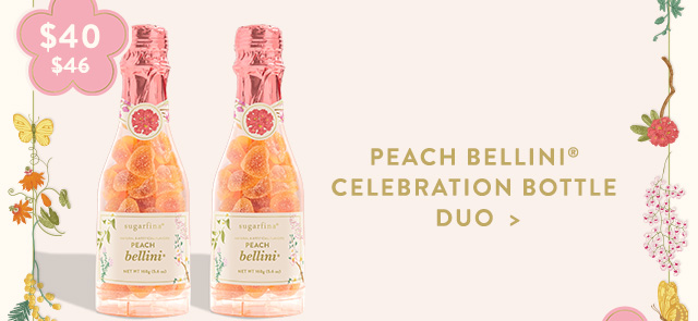 Peach Bellini® Celebration Bottle Duo