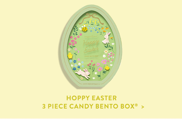 Hoppy Easter 3 Piece Candy Bento Box®