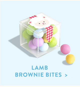 Lamb Brownie Bites Small Candy Cubes®