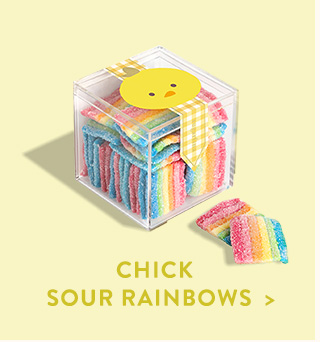 Chick Sour Rainbows Small Candy Cubes®