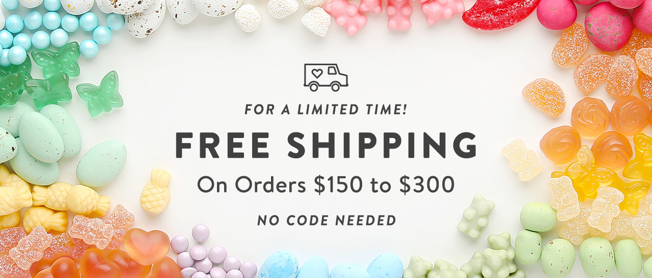 Free Shipping Orders $150-$300