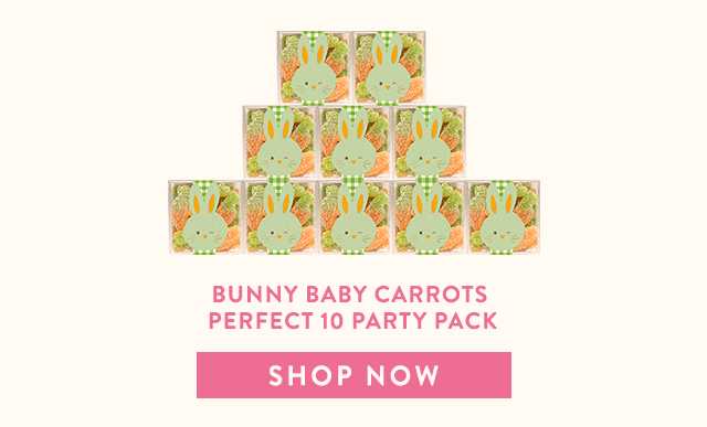 Bunny Baby Carrots Perfect 10 Party Pack