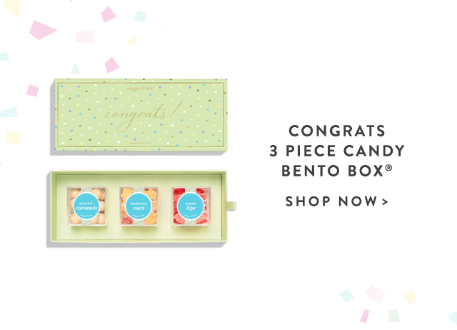 Shop Congrats 3 Piece Candy Bento Box®