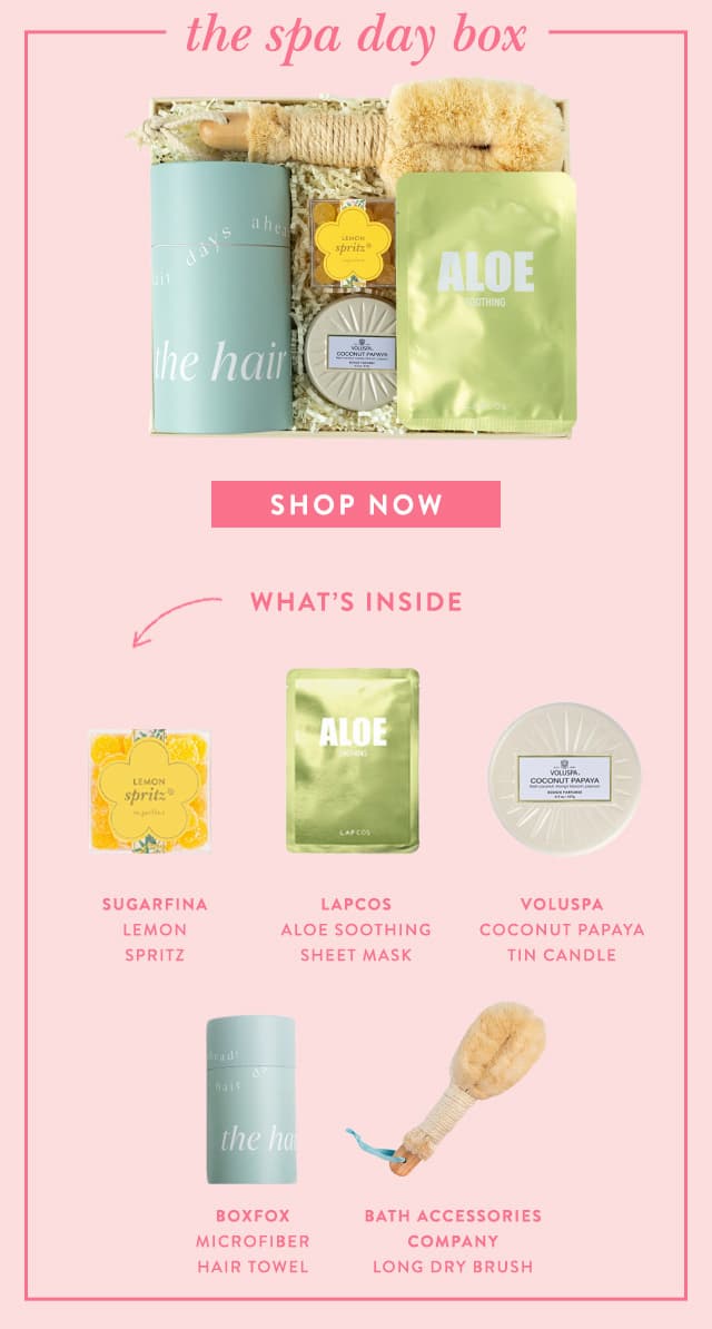 Shop the Spa Day Box