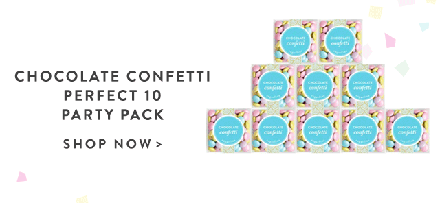 Shop Chocolate Confetti Perfect 10 Party Pack