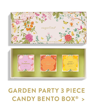 Garden Party 3 Piece Candy Bento Box®